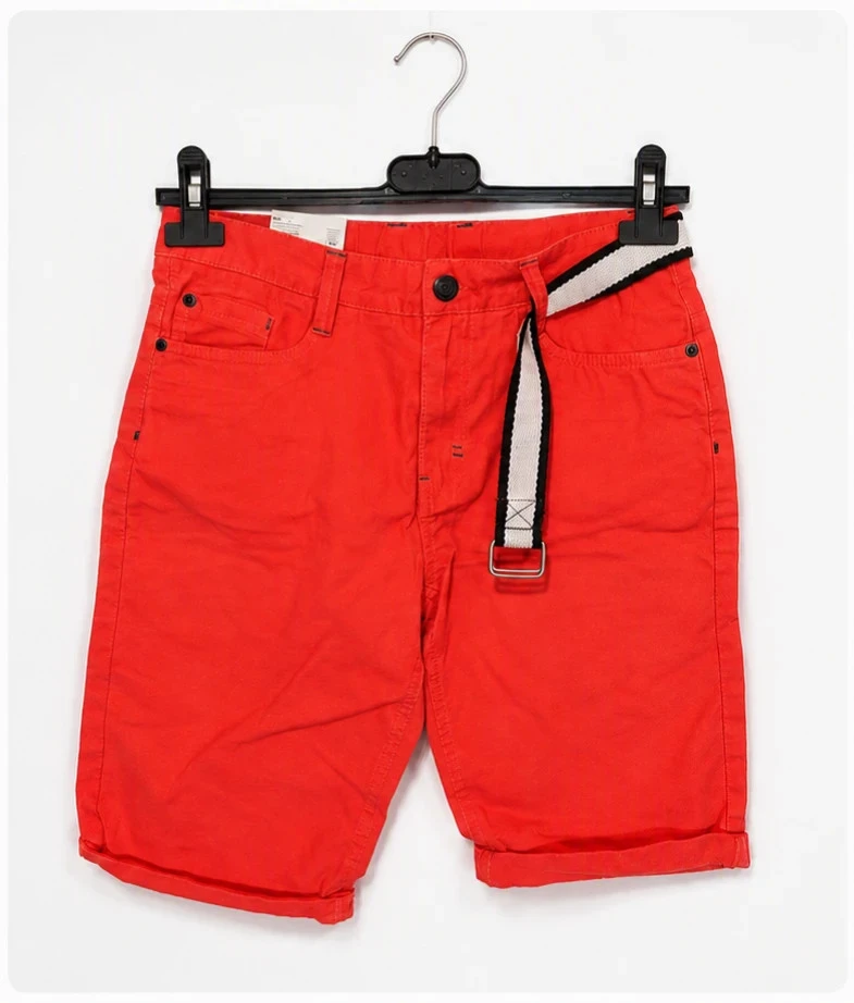 Short rouge Orchestra avec ceinture – 12 ans – été